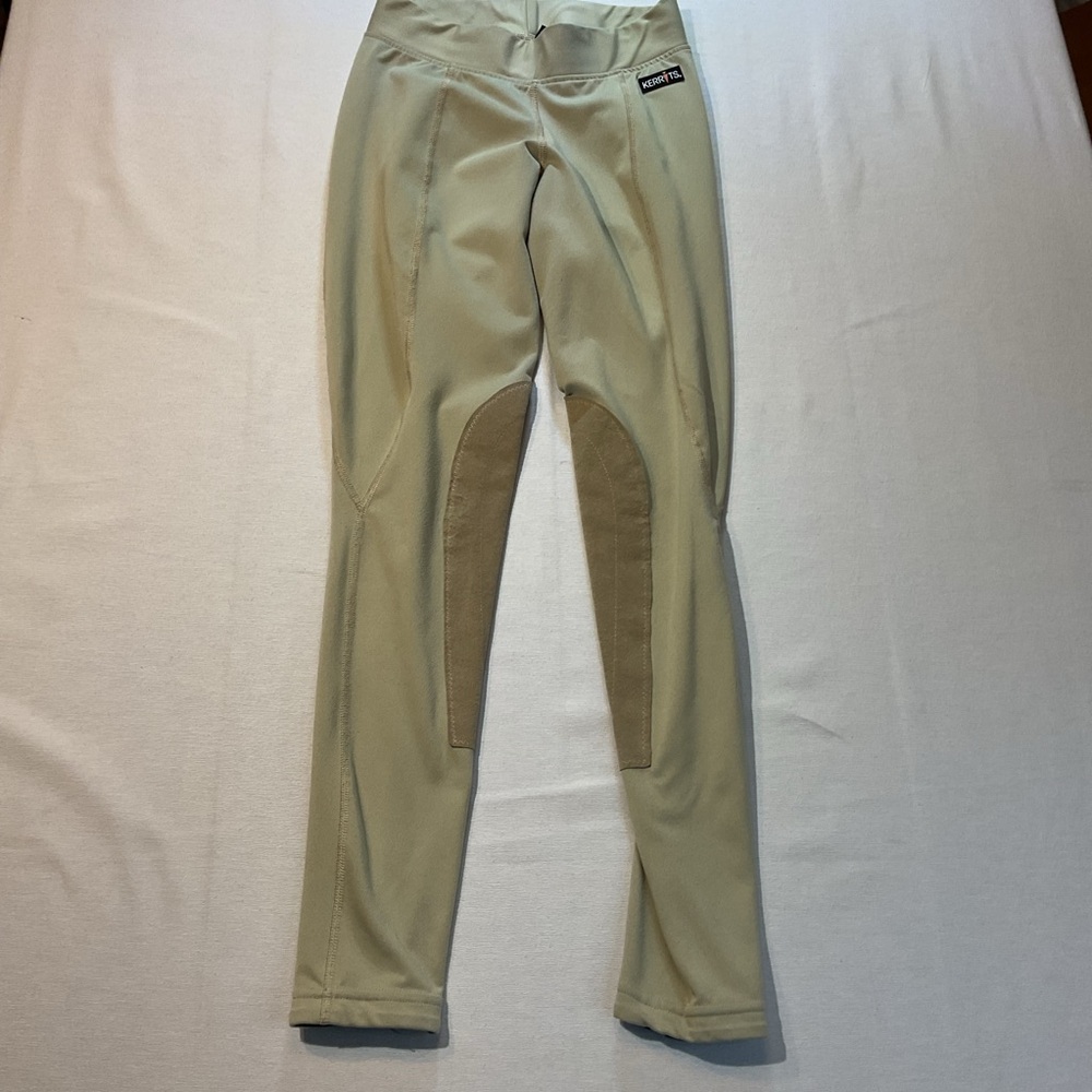 Kerrits Womans‎ Pull On Riding Equestrian Pants Tan Size XS Extra Inner Padding